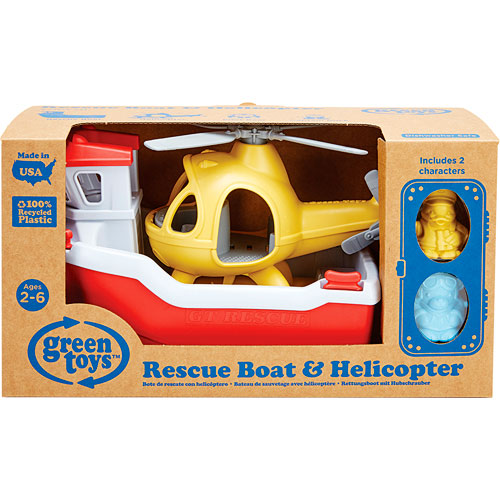 Rescue Boat & Helicopter