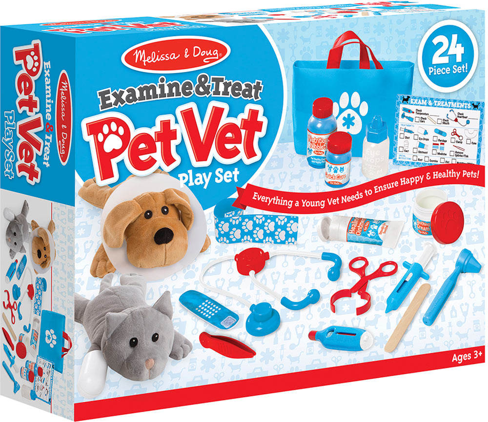 Examine & Treat Pet Vet Play Set – Fun Stuff Toys