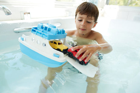 Green Toys Ferry Boat with Mini Cars