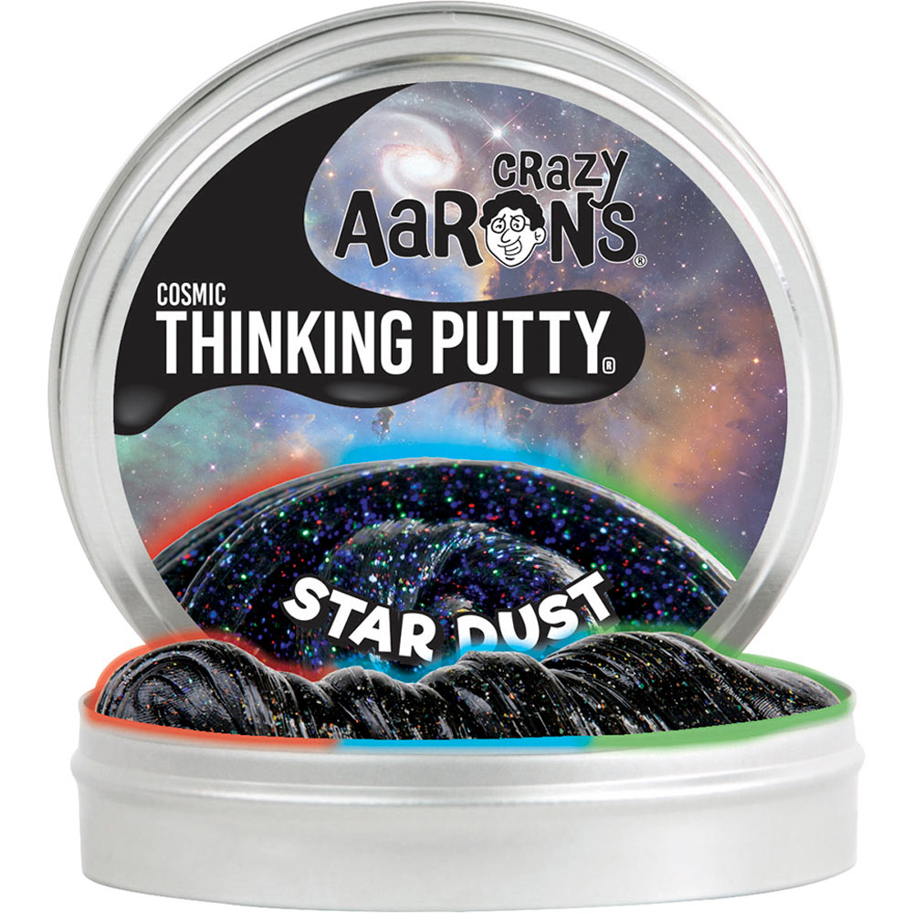 Crazy Aaron's Cosmic Star Dust Thinking Putty