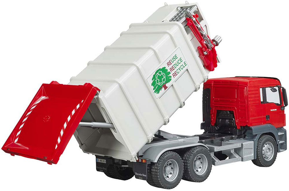 Bruder MAN TGS Side Loading Garbage Truck