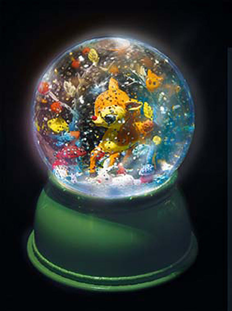 Snowglobe Fawn Night Light