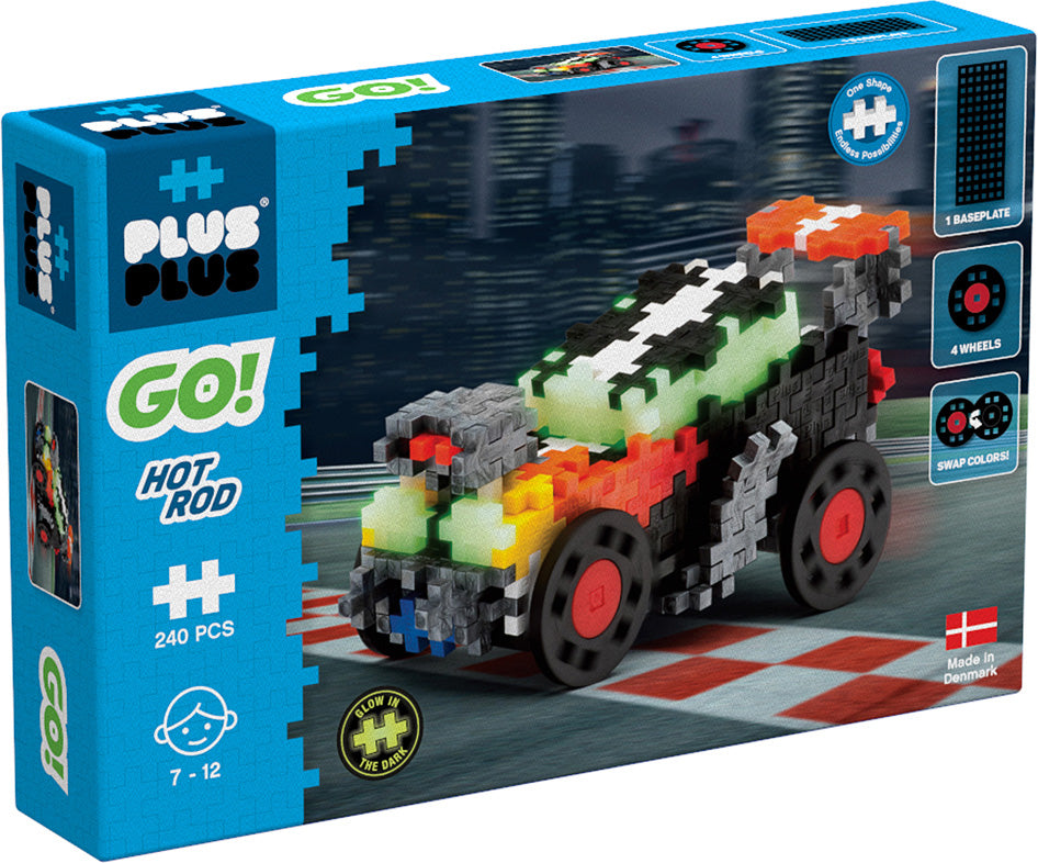 Plus-Plus GO! Hot Rod