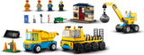 LEGO® City Construction Trucks and Wrecking Ball Crane