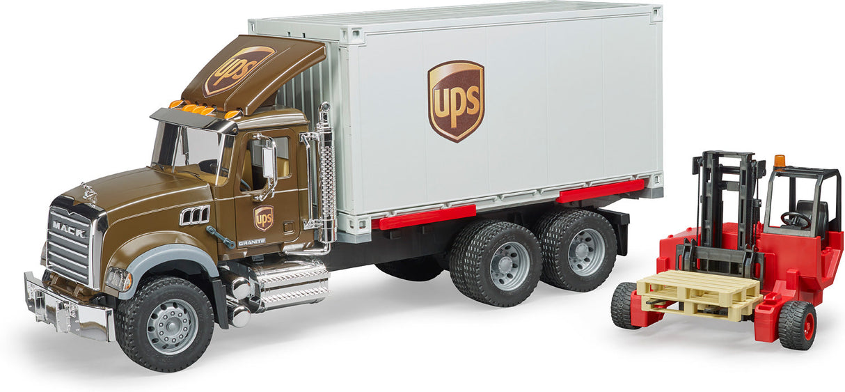 MACK Granite UPS Logistics Truck