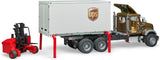 MACK Granite UPS Logistics Truck