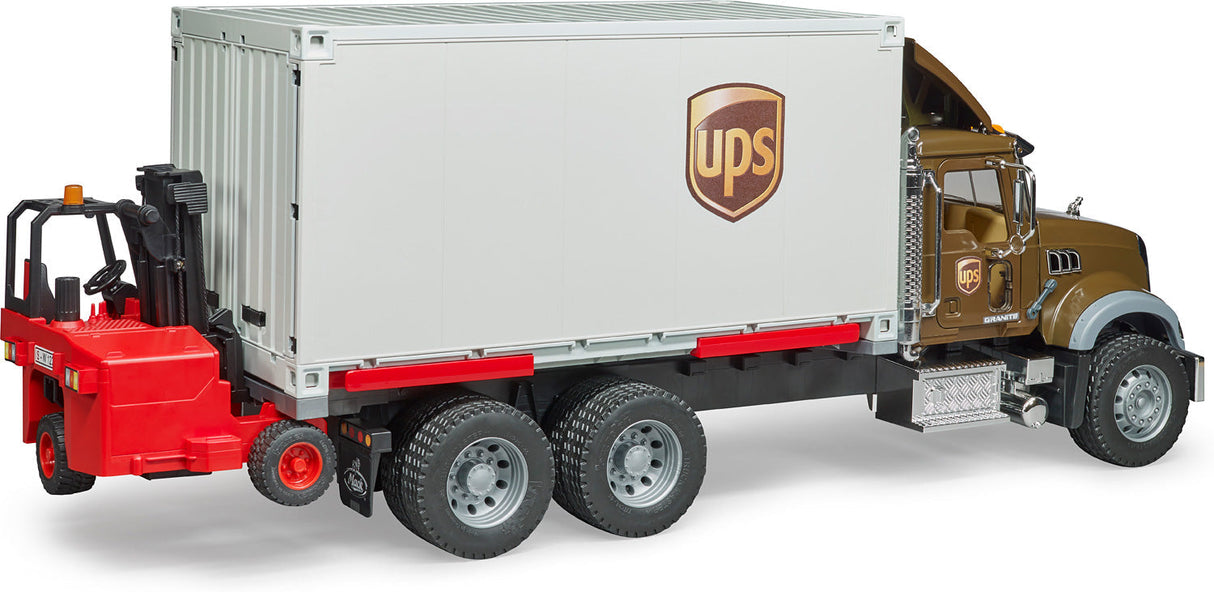 MACK Granite UPS Logistics Truck