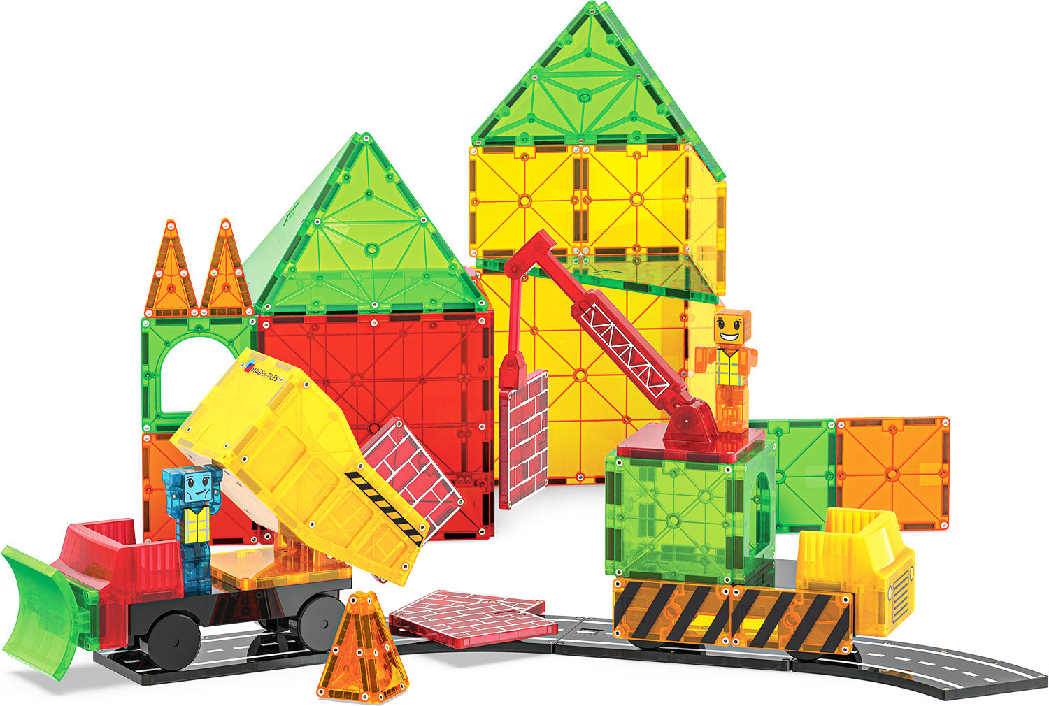 Magna-Tiles® Builder XL 50 piece set – Fun Stuff Toys