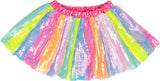 Great Pretenders Stripy Sequins Skirt, size 4/6