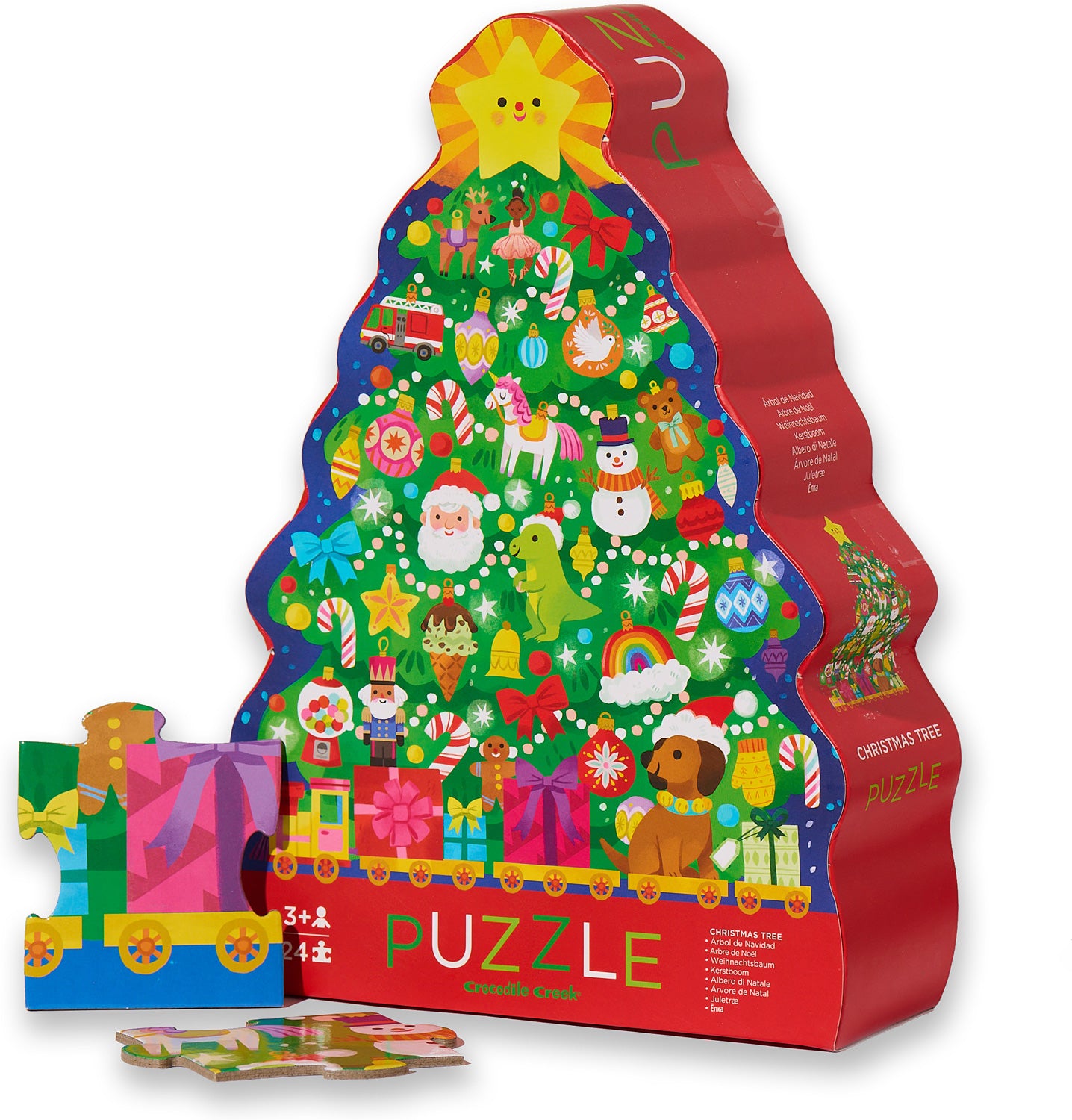 24 pc Christmas Tree Puzzle – Fun Stuff Toys