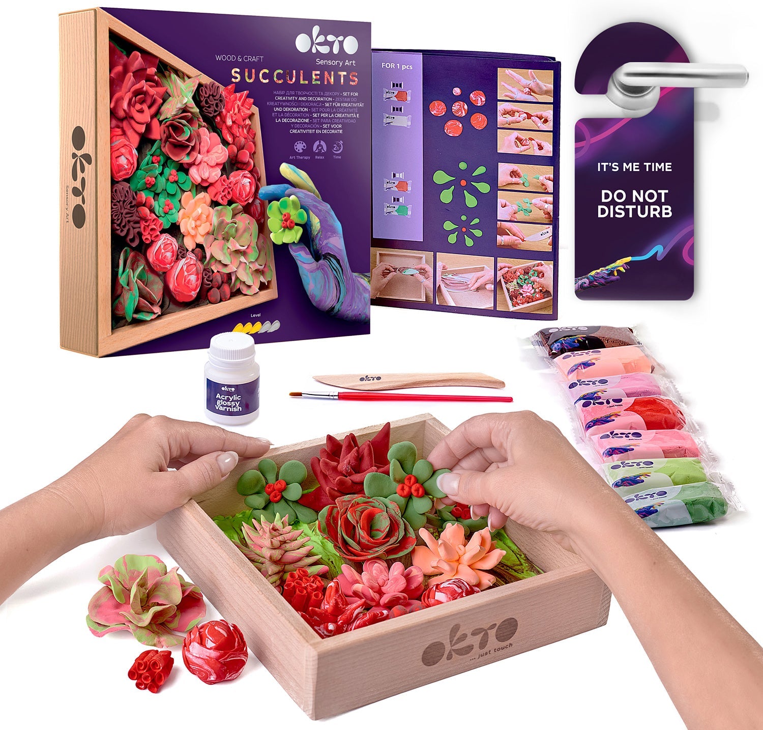 Okto Sensory Art Passion Succulents – Fun Stuff Toys