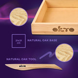 OKTO Sensory Art Wood & Craft Succulents Passion