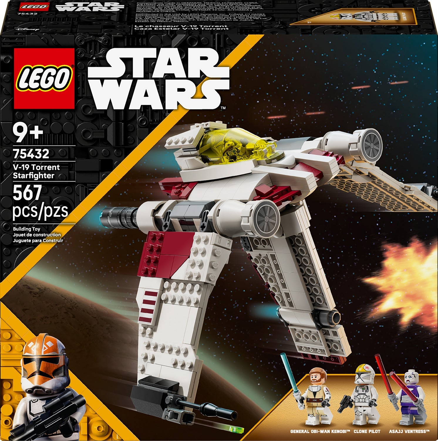 LEGO® Star Wars™ V-19 Torrent Starfighter – Fun Stuff Toys