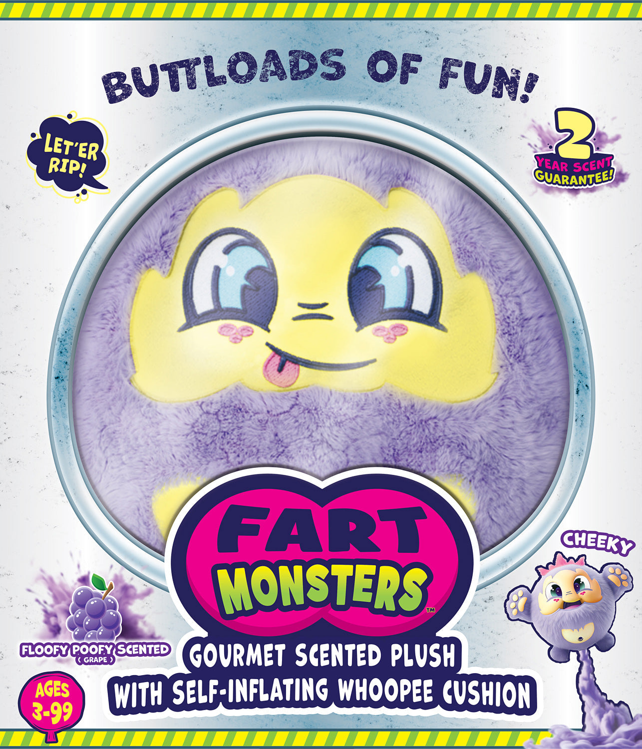Fart Monsters (sold individually) – Fun Stuff Toys