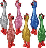 Giant Sparkle Rubber Chicken