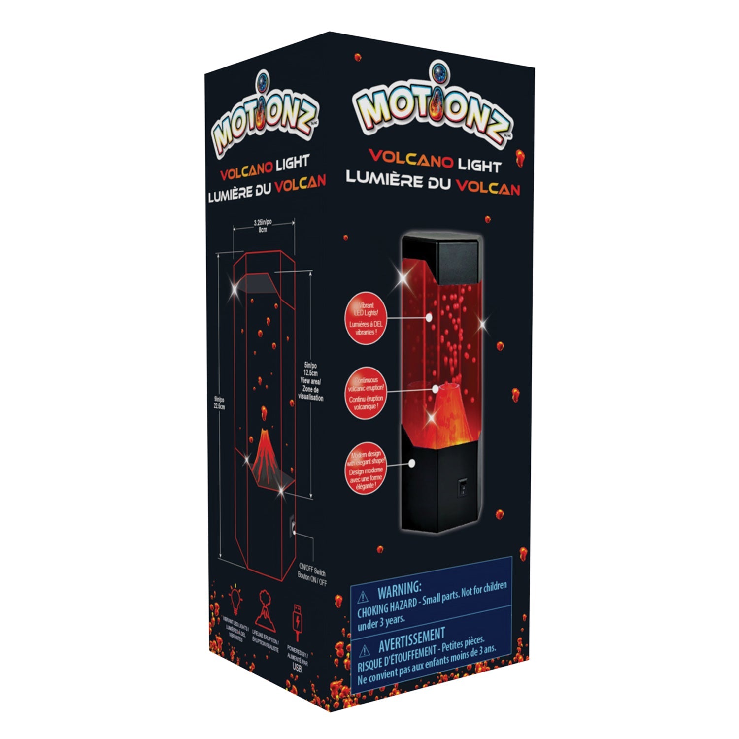 LED Volcano Lamp – Fun Stuff Toys