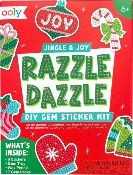 Jingle & Joy Razzle Dazzle DIY Gem Sticker Kit