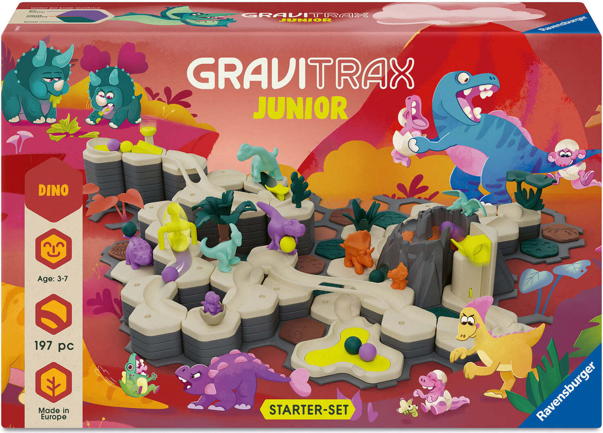 GraviTrax Junior Dino 197 pc Starter Set