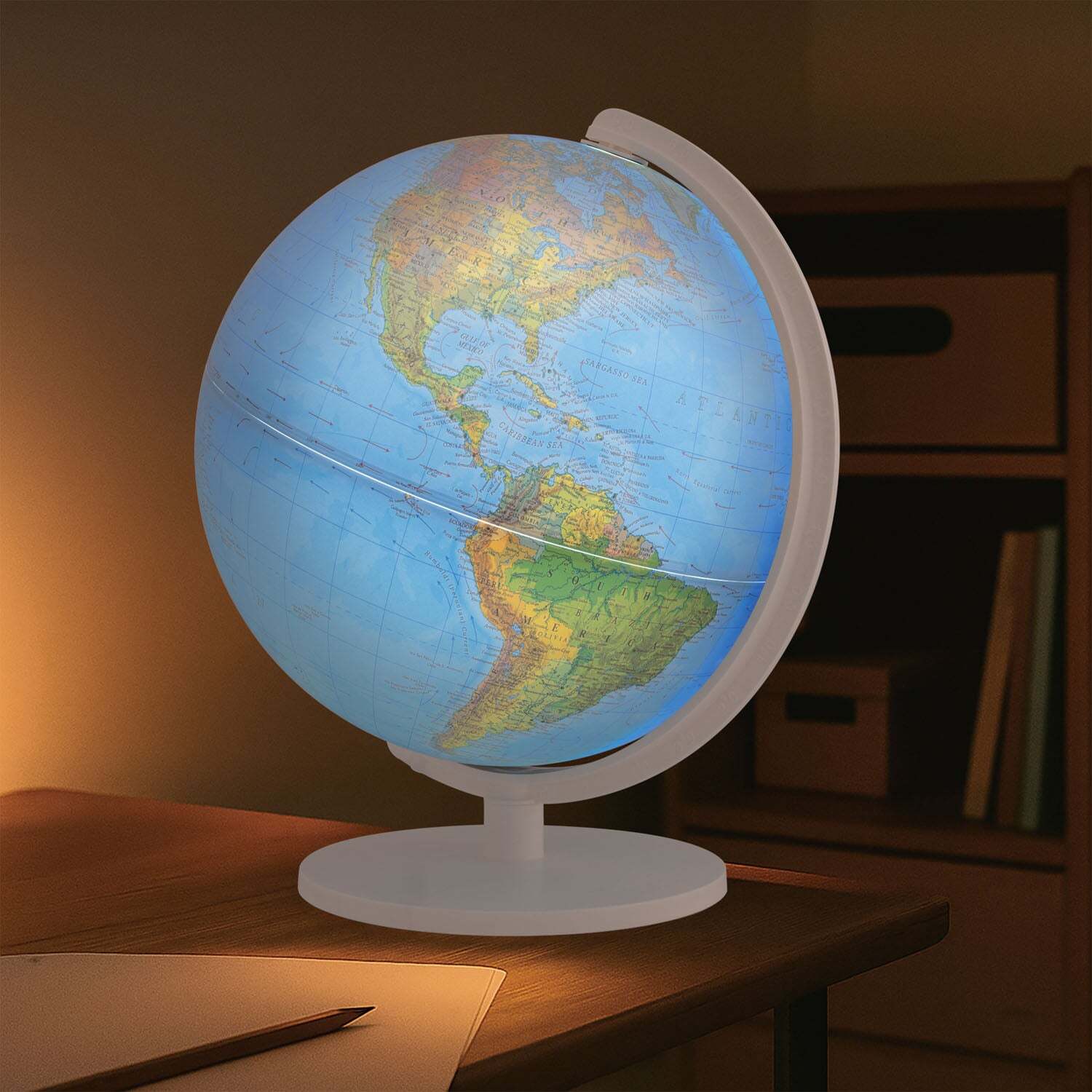 Illuminated Geopolitical Globe – Fun Stuff Toys