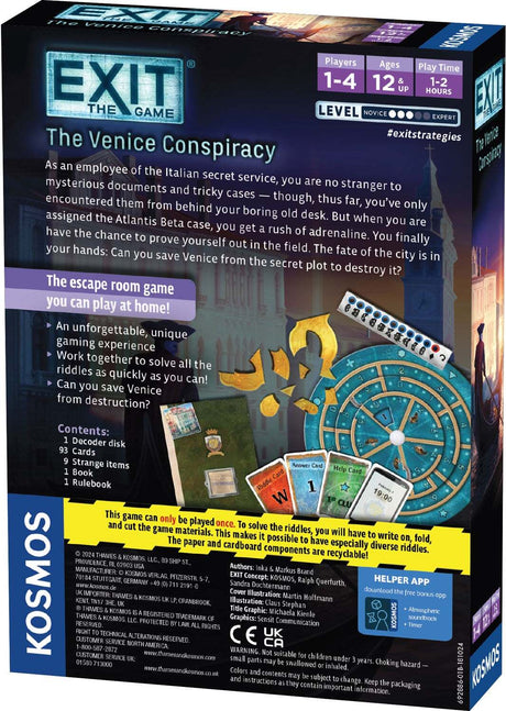 Exit: The Game: The Venice Conspiracy