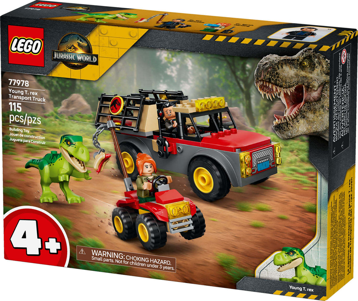 JURASSIC WORLD Young T. rex Transport Truck