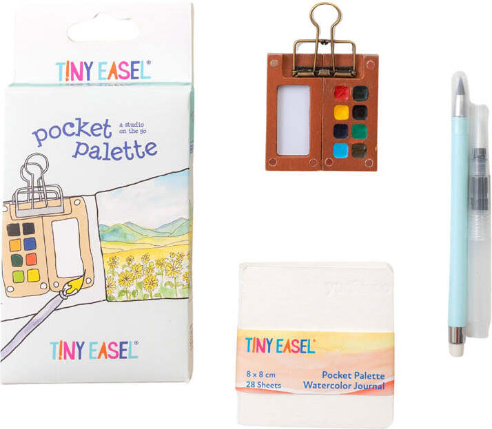 Tiny Easel Pocket Palette A Studio on the Go