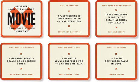 Poorly Explained Movies Card Game