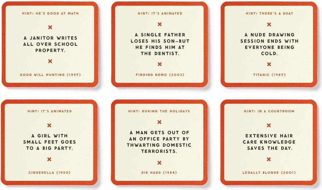 Poorly Explained Movies Card Game