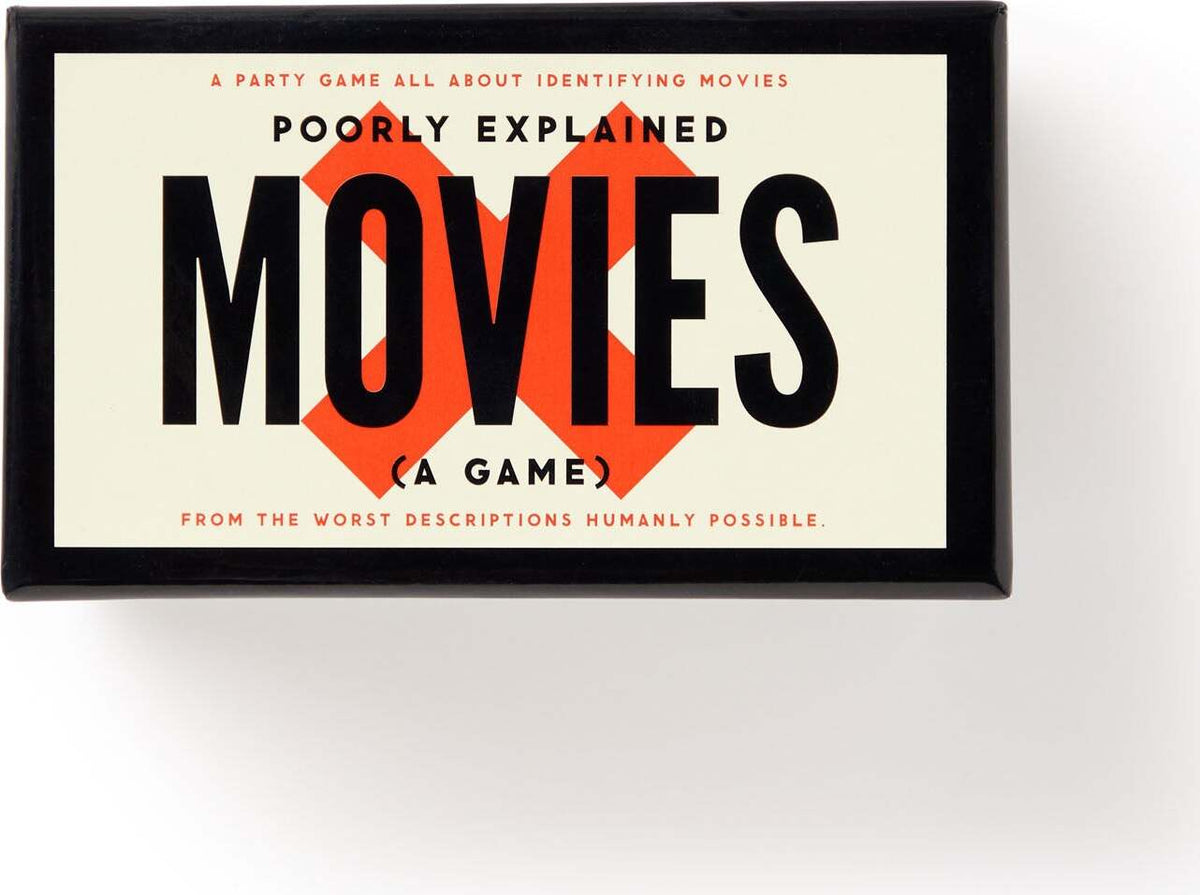 Poorly Explained Movies Card Game
