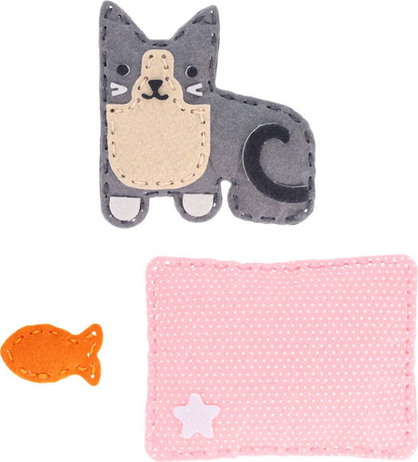 Petit Collage Mini Craft Kit: Pocket Kitten