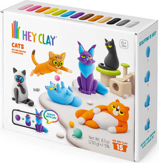 Hey Clay Cats
