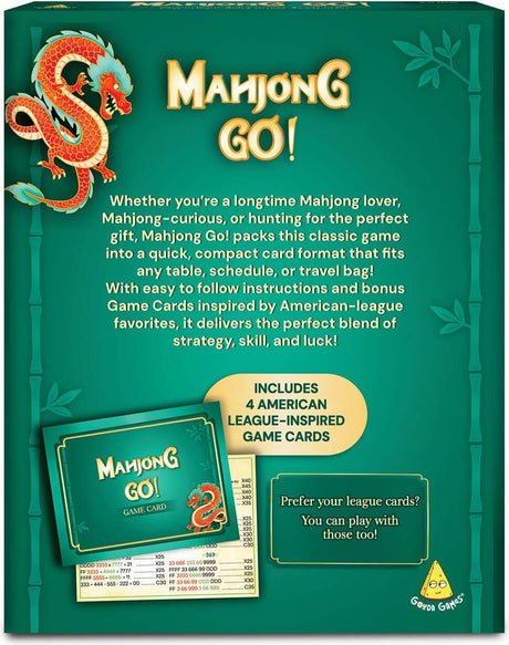 Mahjong Go! Card Game