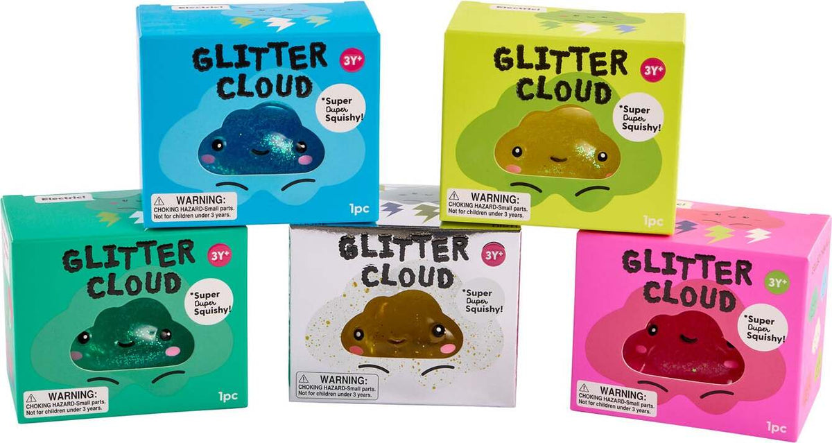 J'adore Glitter Cloud Squishy