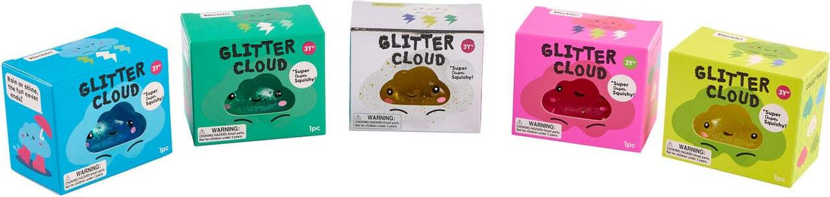 J'adore Glitter Cloud Squishy