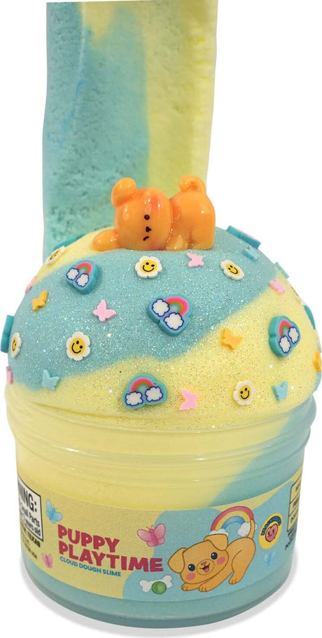 Puppy Playtime Cloud Dough Slime