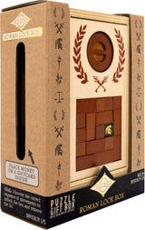 True Genius Roman Lock Box Puzzle Gift Box