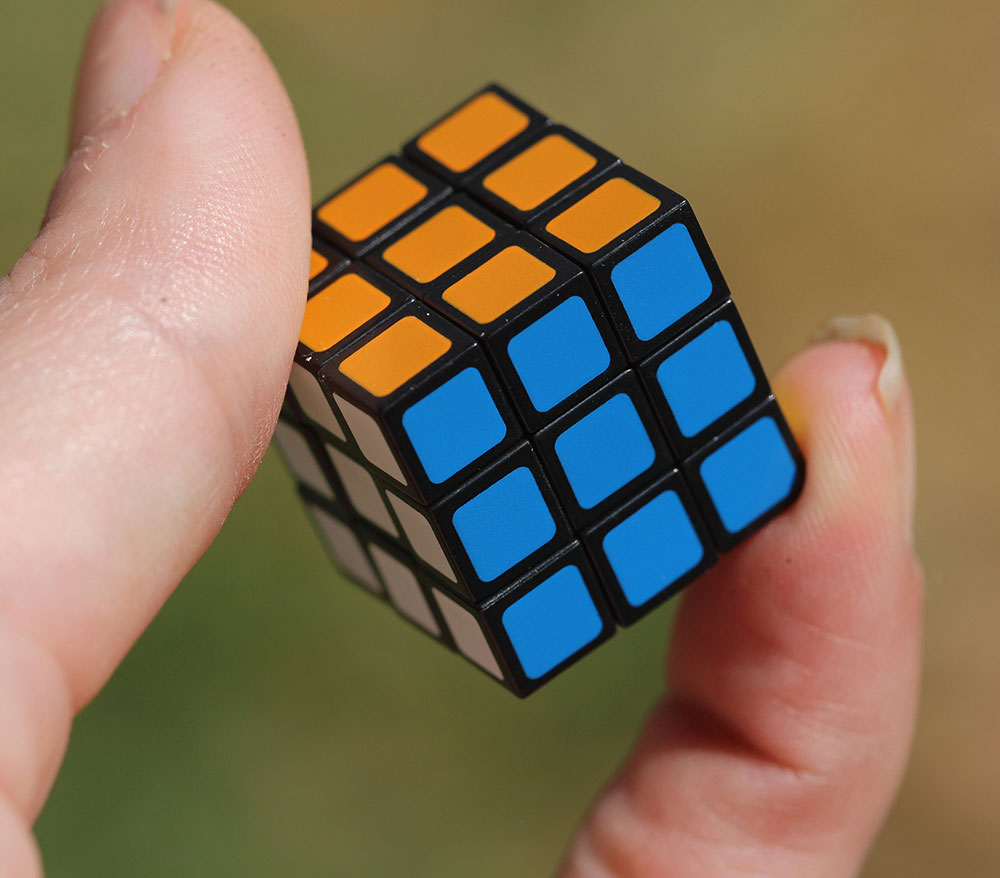 World's Smallest Rubik's Cube