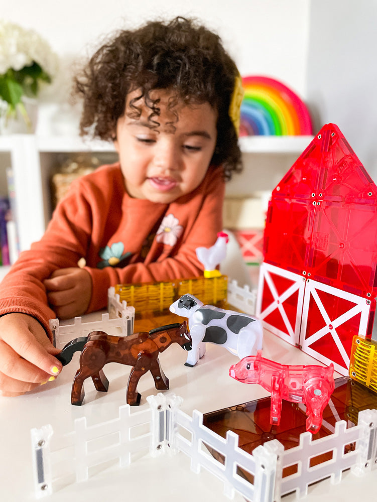 Magna-Tiles® Farm Animals Set