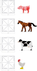 Magna-Tiles® Farm Animals Set