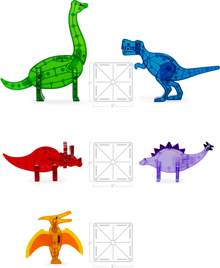 Magna-Tiles® Dinos Set