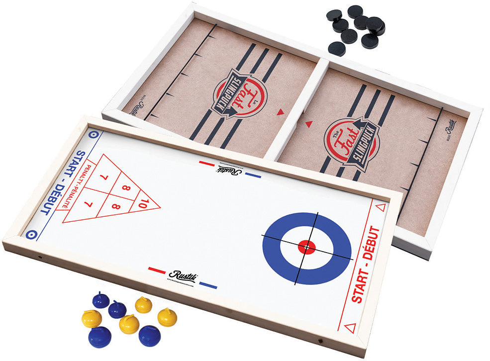 Rustik The Fast Slingpuck 3 in 1 Game Board