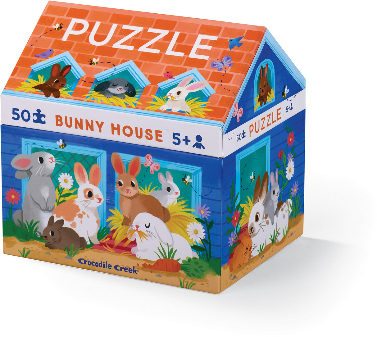 50 pc Bunny House Puzzle