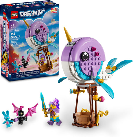 LEGO® DREAMZzz™ Izzie's Narwhal Hot Air Balloon