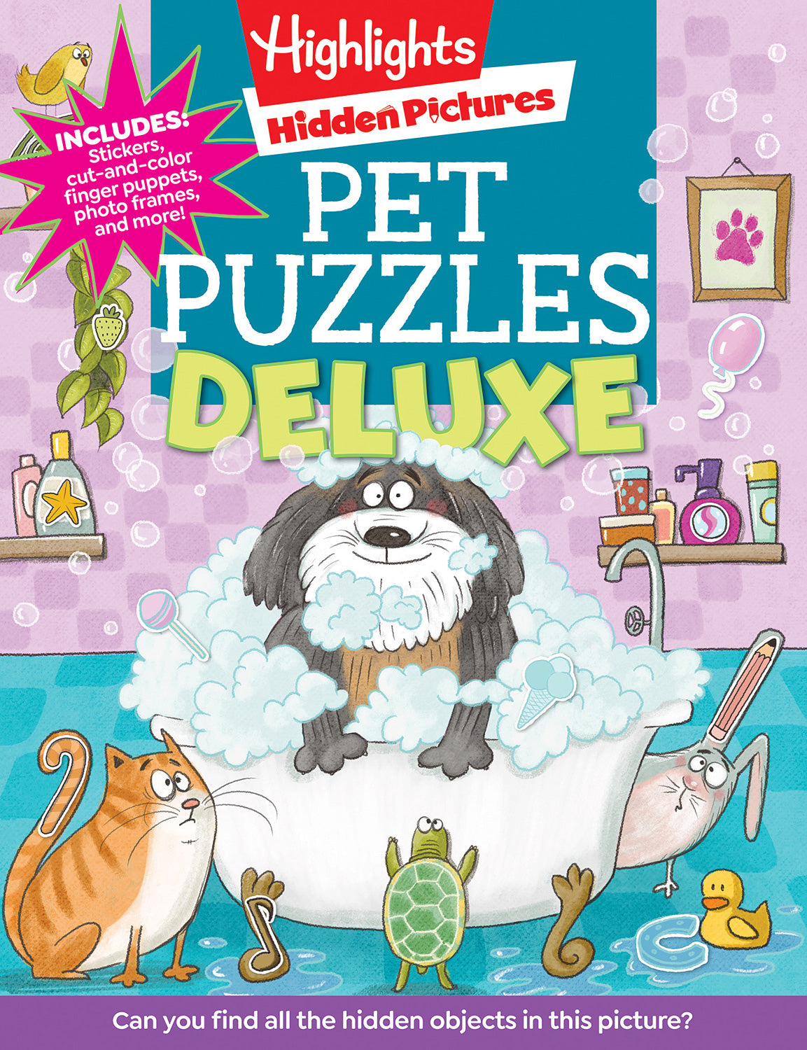 Highlights Hidden Pictures Pet Puzzles Deluxe