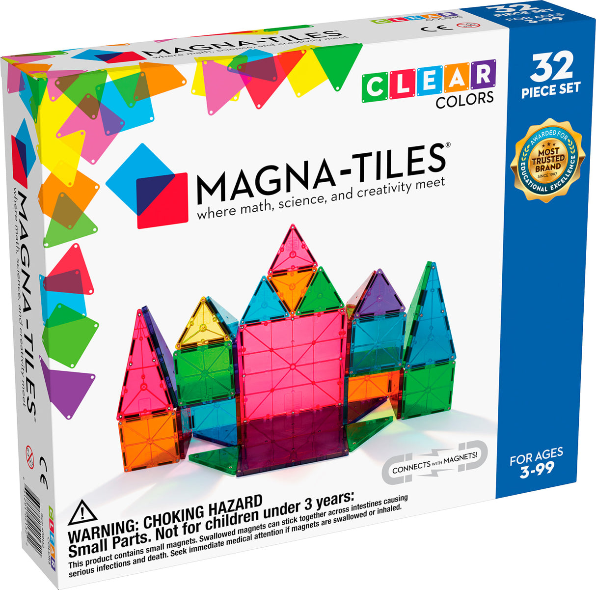 Magna-Tiles® Classic 32 Piece Set