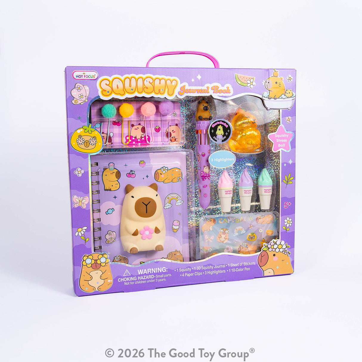 Squishy Journal Book - Capybara