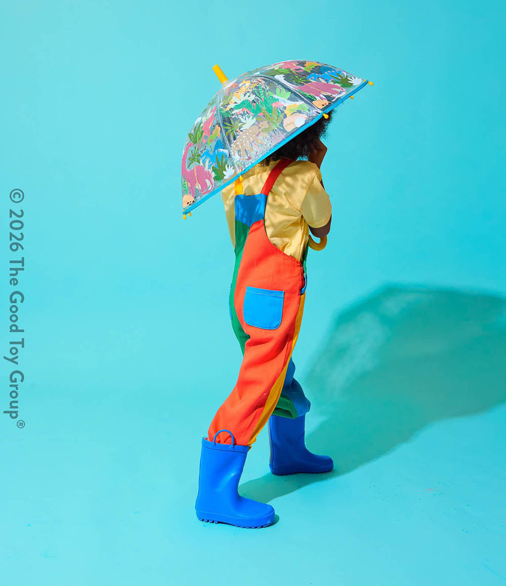 Amazing Colour Changing Umbrella! - Dinosaur