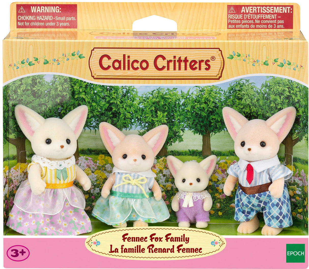 Calico Critters Fennec Fox Family