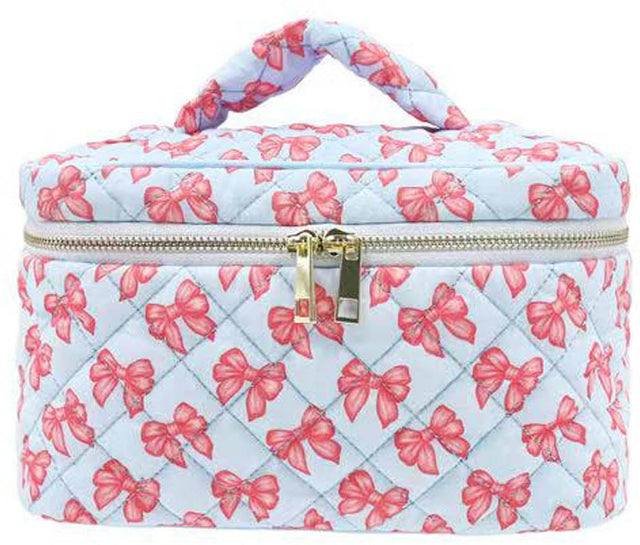 Karma Collection Blue Bow Vanity Bag