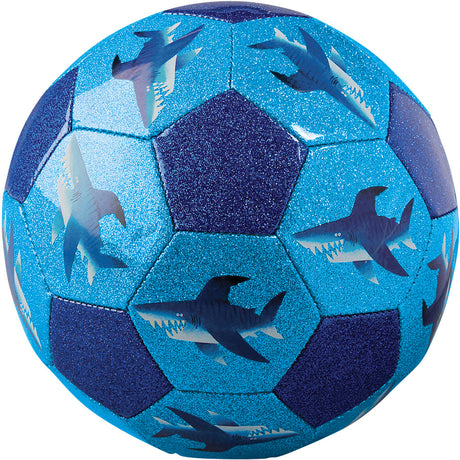 Glitter Soccer Ball Size 3, 7" - Shark City